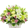 Cesta con Lilium